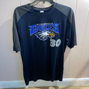 2 soccer t-shirts. both size medium